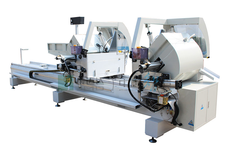 Digital Display Double-head Miter Precision Cutting Saw for Aluminum and PVC Profile