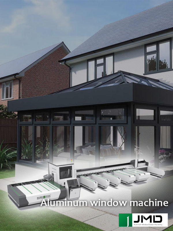 What is aluminium window machine?