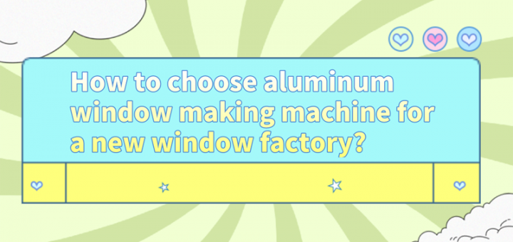 Can aluminum Window machines and UPVC Window machines be used mixed?